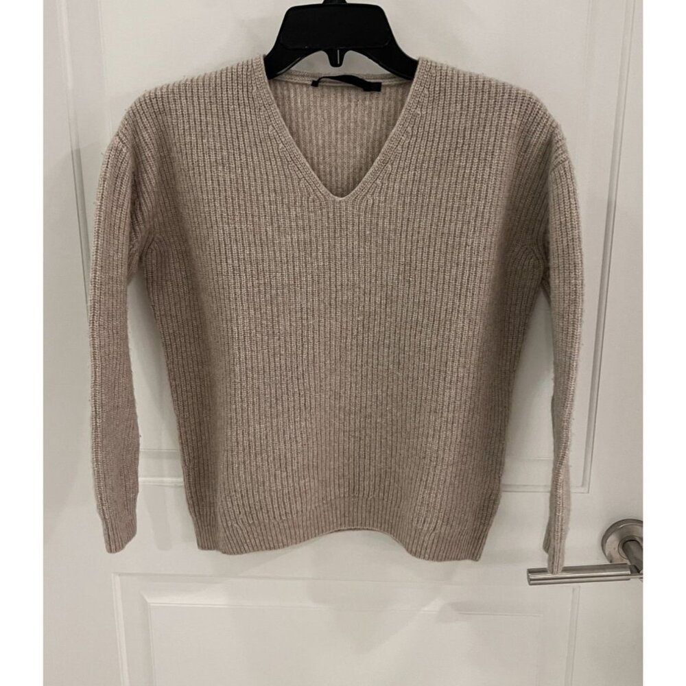 Jenni Kayne Wool Cashmere V Neck Sweater XXS